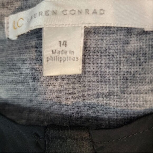 Women's Size 14 Black Multi Floral Print Sleeveless Dress BEAUTIFUL - Picture 6 of 14